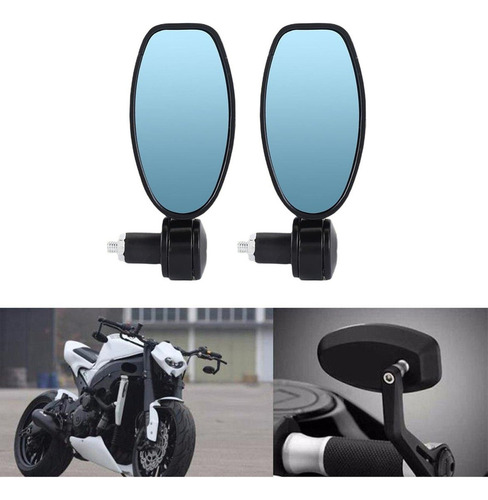 Rear View Side Mirrors For 7/8 Da Motorcycle