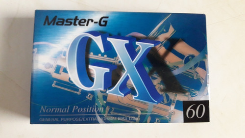 Cassette Master G Normal Position Gx 60 X 10unidades