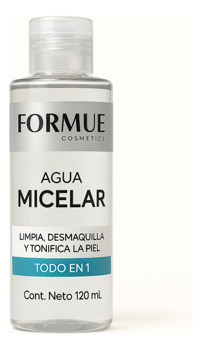 Agua Micelar Desmaquillante Facial Formue 120 Ml.