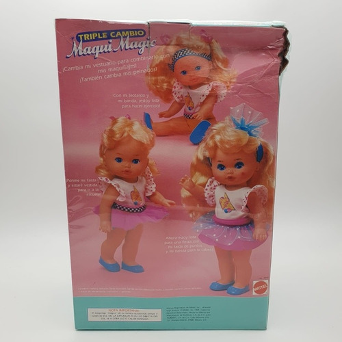 Muñeca Vintage Maqui Magic Lil Miss Makeup Mm5
