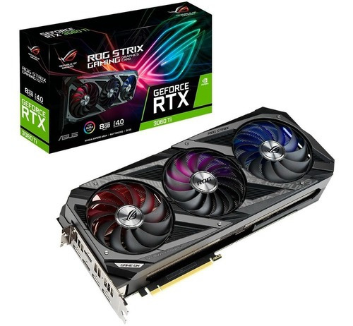 Asus Rtx 3060ti Rog Strix 8gb 