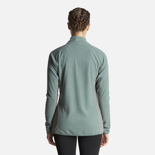 Poleron Mujer Jacaranda Nano-f 14 Zip Jade Oscuro Lippi