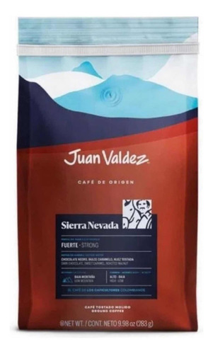Cafe Molido Juan Valdez Sierra Nevada + Sierra Huila Dúo Pac