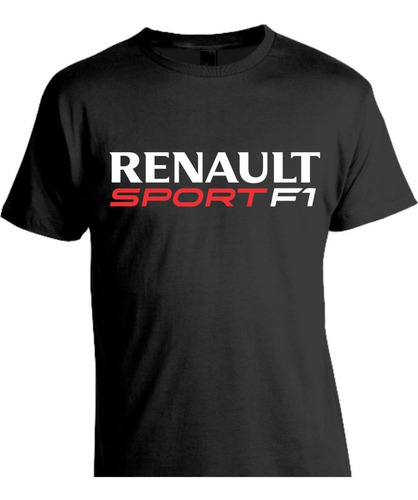 Remera Fierrera Renault Sport F1 Formla Uno Algodon