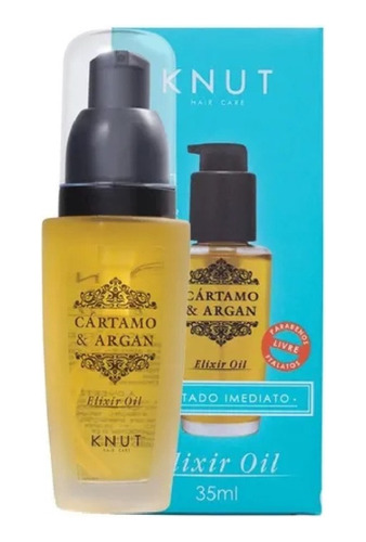 Elixir Oil Knut Cártamo & Argan - Hidratação E Perfume