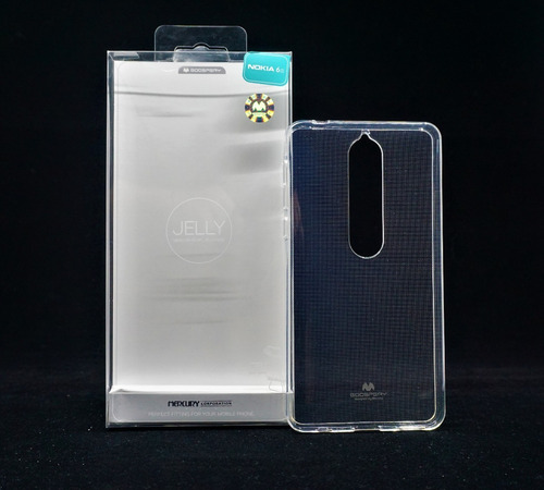 Funda Nokia 6 2018 Goospery Tansparente Jelly Case