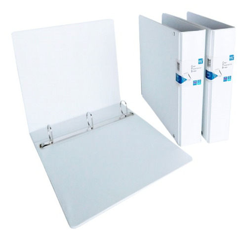 Carpeta 3 Aros Blanca 1,5 Pulgadas Eagle X 12 Und