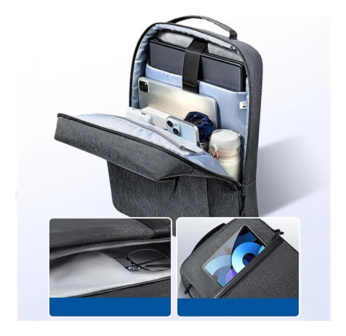 Mochila Para Portátil Ugreen Multibolsillo Contra Agua