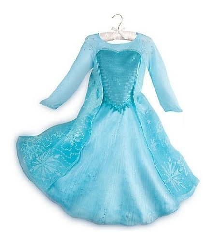 Disfraz Princesa Elsa Frozen Disney Store Importado 7-8 9-10