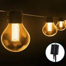 Comprar Guirnalda De Luces Led Solares Exterior 10m Navidad Adornos