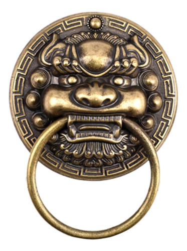 Decorativa Para Puerta De Entrada, De Latón Vintage, 10cm