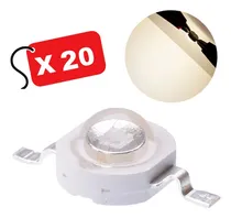 Comprar Led 3w Blanco 3500k Calido Epistar Alta Potencia Powerleds