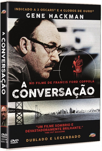 Dvd A Conversação - Gene Hackman - Original Lacrado