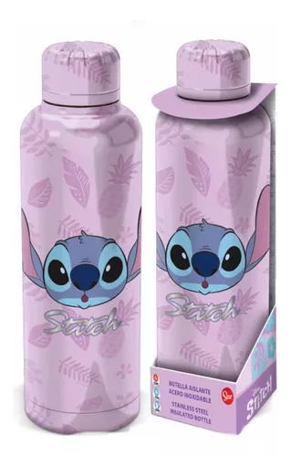 Botella de agua Lilo & Stitch de acero