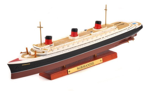 Modelo De Navio De Cruzeiro Normandie Steamship Em Escala