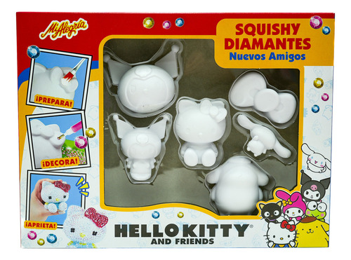 Squishy Diamantes Hello Kitty And Friends - Mi Alegría Color