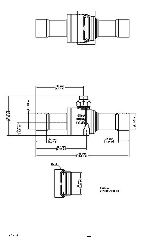 Valvula Esfera Sem Schrader 2.1/8s Gbc54s Danfoss 009l7029