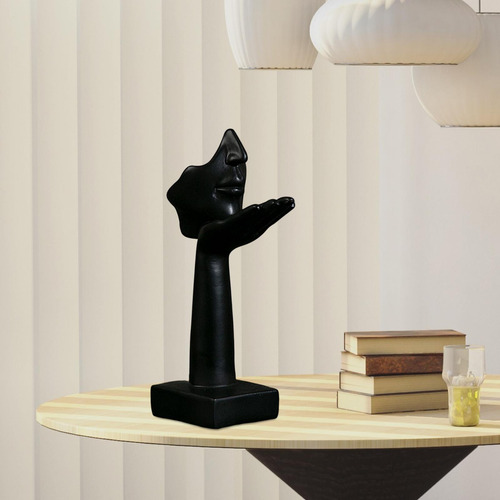 2x Figura Escultura Beijos Estatuetas Mesa De Artesanato