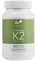 Comprar Vitamina K2 (mk7) + Vitamina D3 Leguilab X 60 Capsulas