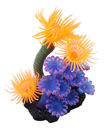 Simulação Artificial De Aquário De Coral, Anêmona Marinha De