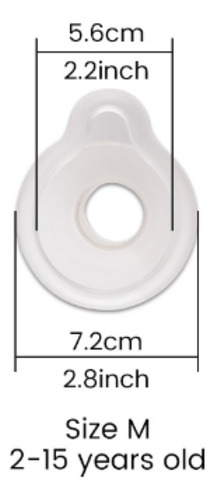 Aerocámara Pediátrica Con Válvula. 180 Ml Equipmedica. Maule