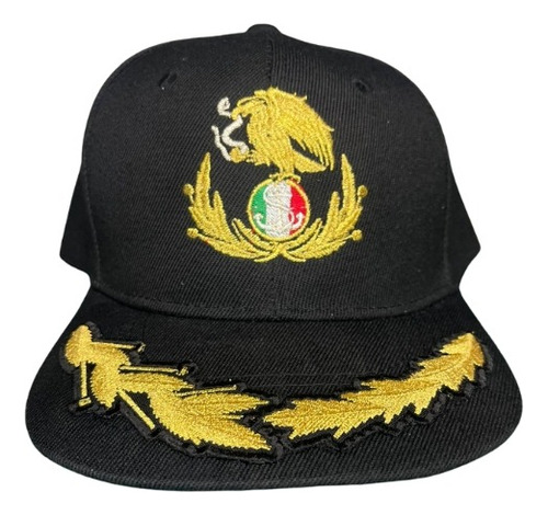 Gorra Chanchomon Jefe De Maquinas O Capitan De Altura Negro Standar Acrilana