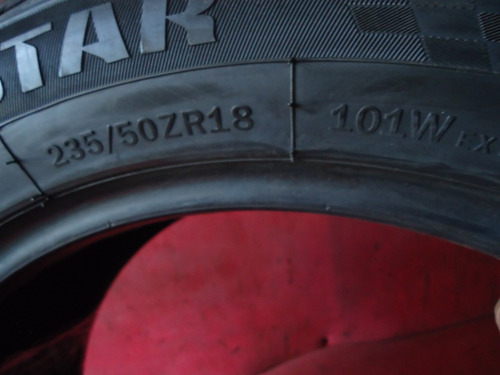 Pneu 235 50 Aro 18 Racing Star Road March Usado Meia Vida (Usado)