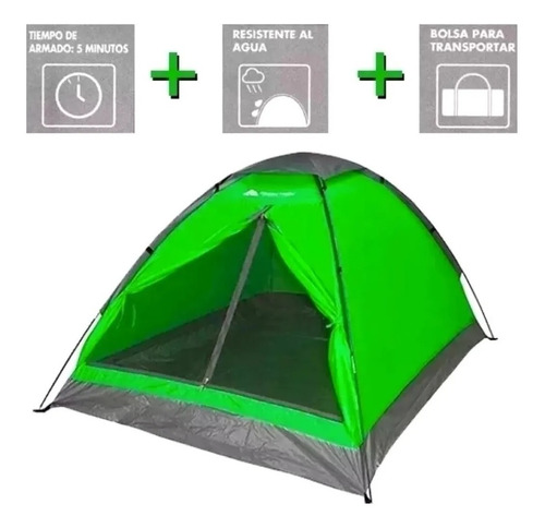 Casa De Campaña Ozark Trail® Para 2 Personas Altura 1 Metro