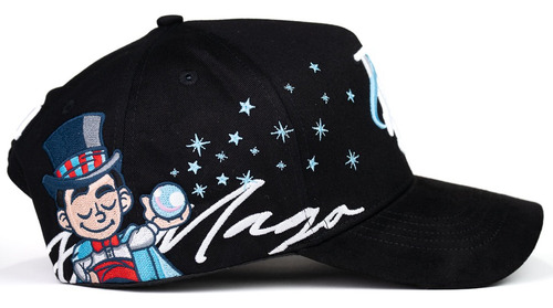 Gorra Thirtyone Hats El Mago Drop Original La Magic Full Set Negro Único Único