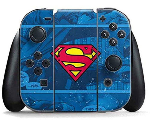 Dc Comics Superman Interruptor Nintendo Joy Con Controller S