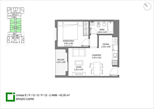 Imagen 7 de 23 de Departamento 2 Ambientes Venta Ituzaingó Centro Anticipo Financiación 30 Años