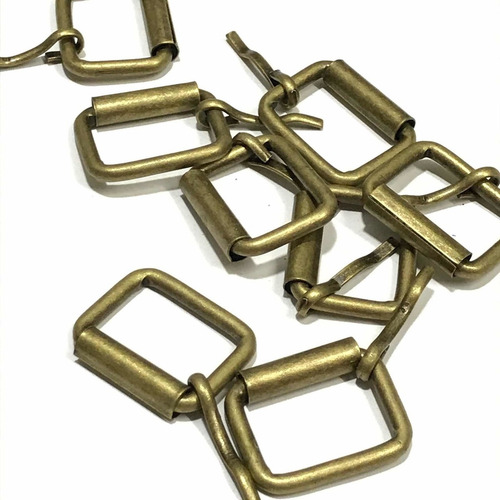Imagen 3 de 3 de Hebilla Rolo 20mm X 10u. Ideal Para Collares De Mascotas.