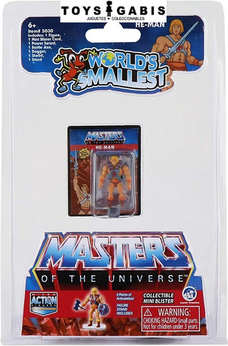 Master Of The Universe Set Worlds Smallest De 4 Figuras New