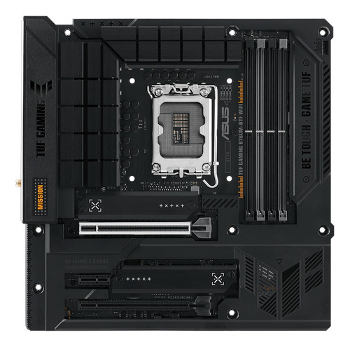 Placa-mãe Asus Tuf Gaming B760m-btf Wifi Socket 1700, cor preta