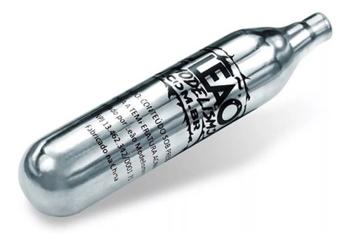 1x Un Refil Capsulas Cilindro Ar Aço 12g Pistola Airsoft