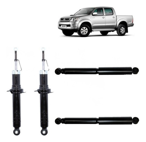 Kit Amortiguador Del Tras Para Toyota Hilux 2.5 12-15 2kd