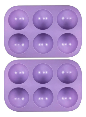 Molde De Silicona 6pcs Bomba De Gelatina Chocolate Rock Cand