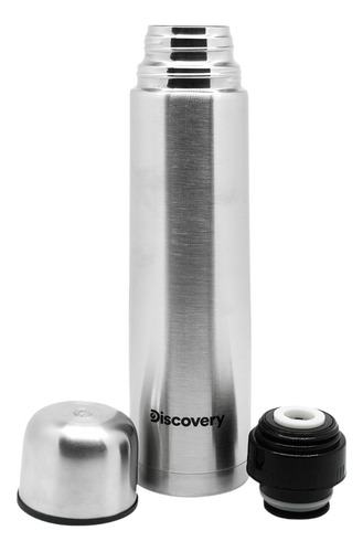 Termo Discovery Para Mate Acero Inoxidable 1 Litro Original