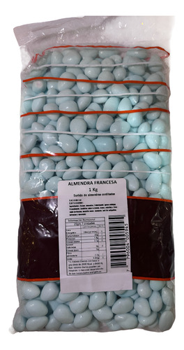 Almendras Confitadas Guadalest Color Celeste X 1 Kg