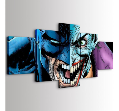 Cuadros Decorativos Canvas Batman & The Joker