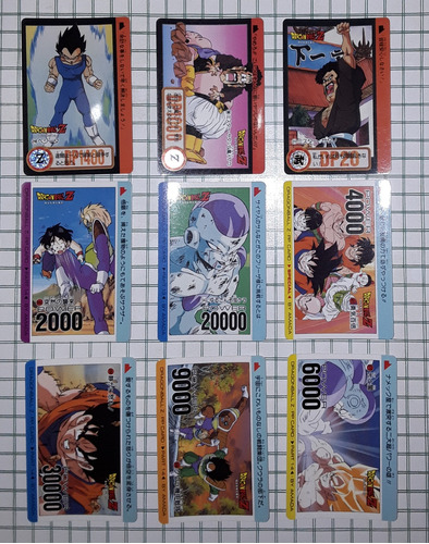 Lote Cartas Tarjetas Dragon Ball Tgc Akira Toriyama