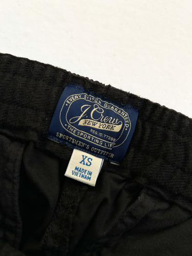 J. Crew Short Hombre Xs Negro 6 Inches 6 Dock Polo Ralph (Usado)