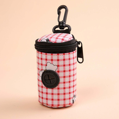 Soporte Y Dispensador De Bolsas Para Desechos De Perros