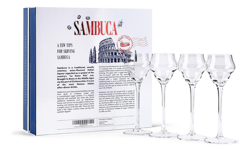 Glassique Cadeau Crystal Sambuca, Camase Camas Digestive Con