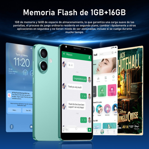 Teléfonos Inteligentes Android Baratos I16 Plus 5.0 En Ram1gb Y Rom16gb