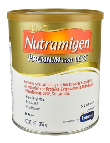 Nutramigen Etapa 1 Fórmula Infantil Hipoalergénica Con Lgg 0