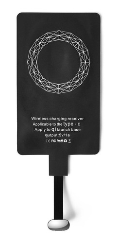 Adaptador Qi Tipo C Carga Inalambrica - Otec