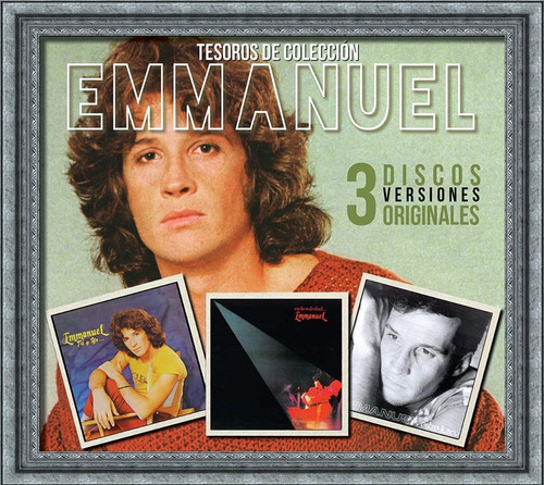 Emmanuel Tesoros De Coleccion 3 Discos Cd Nuevo