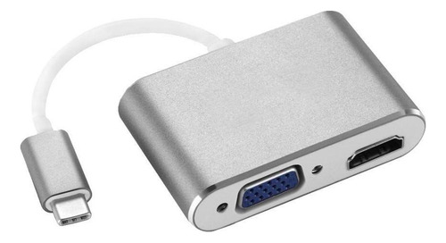 / 3 En 1 Mini Puerto De Visualización Dp A Hdmi Dvi Vga