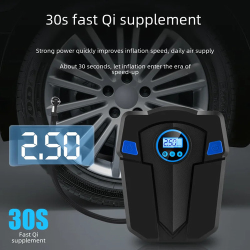 Car Pointer - Bomba Infladora De Coche Eléctrica Portátil